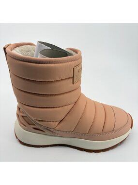 Kizik Juno Mid Womens Size 7D Blush Pink Outdoor Hands Free Winter Snow Boots